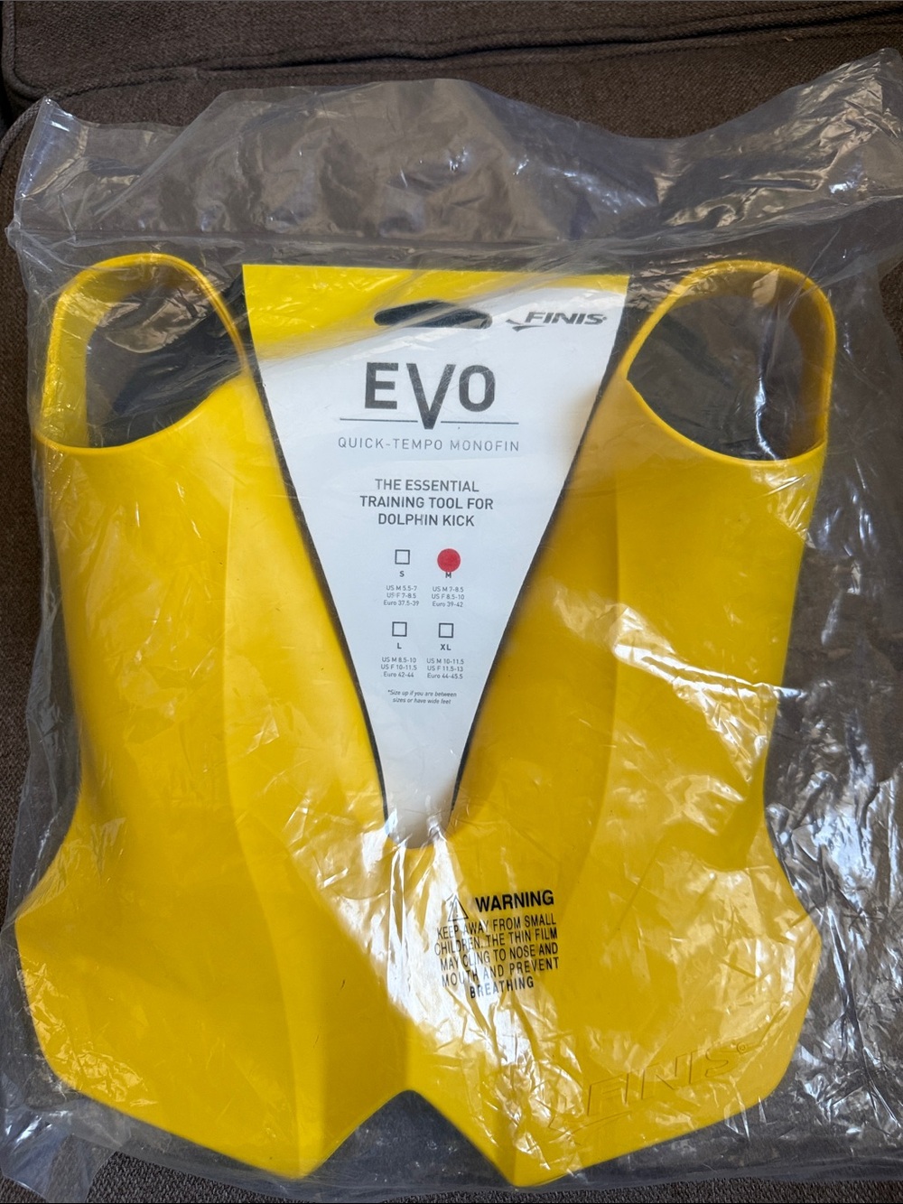 FINIS EVO Quick-Tempo Monofin The Essential Training Tool for Dolphin Kick Swim